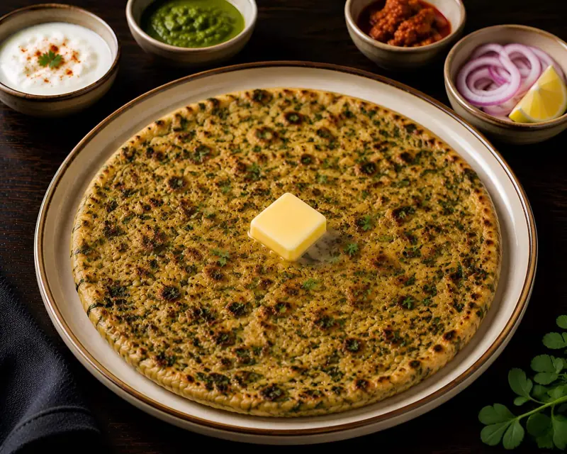 Methi Paratha (Seasonal)